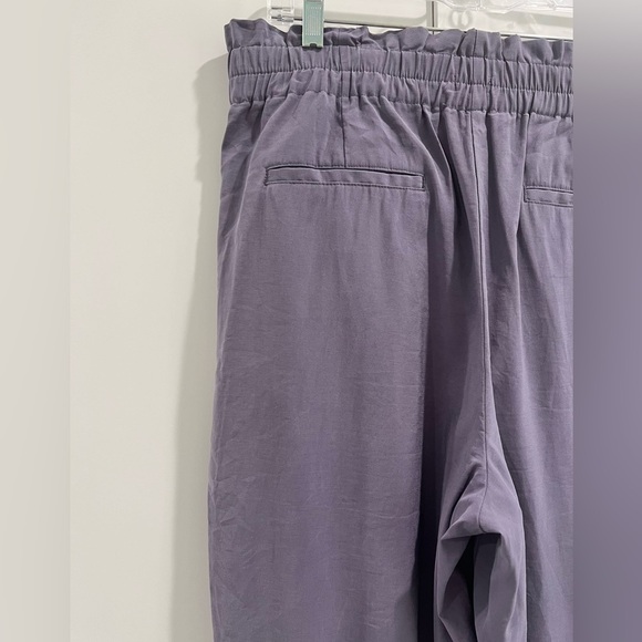 Ann Taylor Factory lavender Elastic Waist Pants size Large (like new) - Picture 10 of 14
